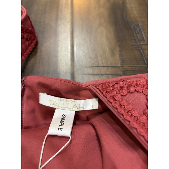 La Maison Talulah - Glossed Mini  Dress sz 2 Lipstick Color - Picture 4 of 10